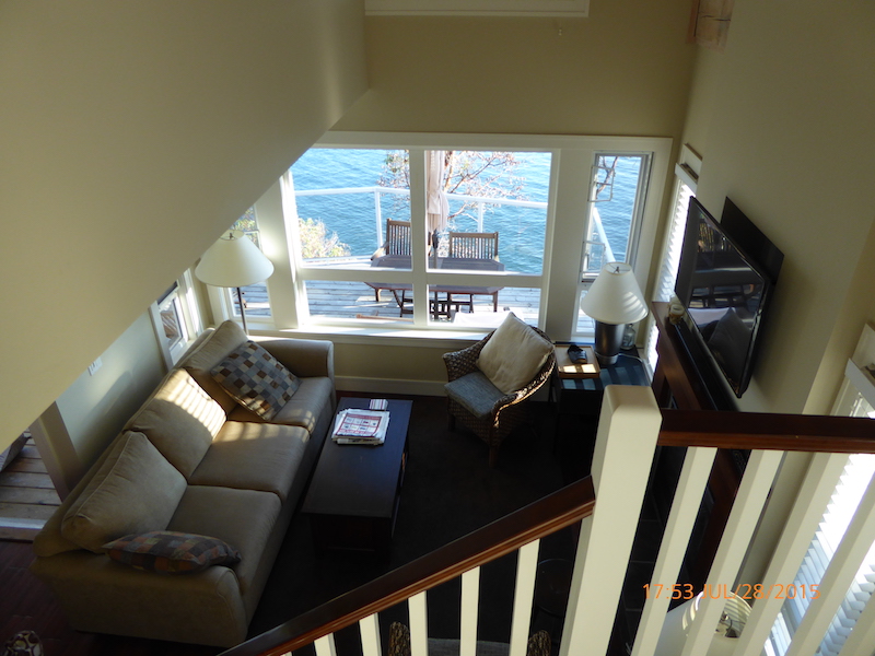 Stairs to second floor